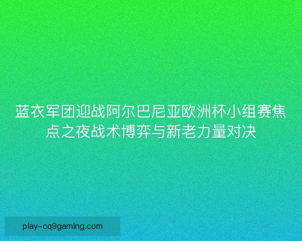 蓝衣军团迎战阿尔巴尼亚欧洲杯小组赛焦点之夜战术博弈与新老力量对决